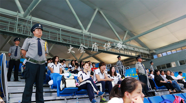 水花四溅  浪花朵朵——我公司承担国际水球邀请赛现场护卫